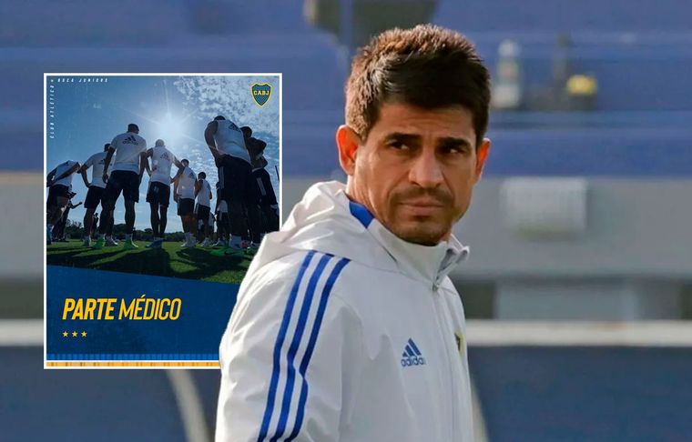 Hugo Ibarra Boca emitió un parte médico después de las molestias de varios jugadores ante Lanús.