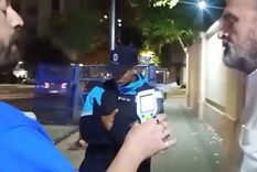 El test arrojó que el conductor manejaba con 1,35 gramos de alcohol en sangre. Foto: NA