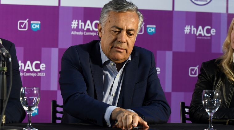 Cornejo volvió a ser candidato en Mendoza con el fin de ordenar la provincia, pero el resultado de las PASO dejó en evidencia un dato clave. Foto: ALF PONCE MERCADO / MDZ