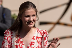 Leonor de Borbón se prepara para uno de sus eventos más importantes como futura reina Foto: EFE