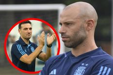 Mascherano habló sobre la influencia de Scaloni para que se quede en el Sub 20. Mascherano habló sobre la influencia de Scaloni para que se quede en el Sub 20.
