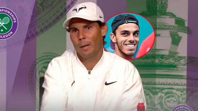 Nadal habló sobre su estado físico en la previa a su debut en Wimbledon contra el argentino Cerúndolo.
