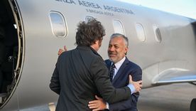 Cornejo llegó a Nueva York para acompañar al presidente Javier Milei en el Argentina Week. Foto: Gobierno de Mendoza Cornejo llegó a Nueva York para acompañar al presidente Javier Milei en el Argentina Week. Foto: Gobierno de Mendoza