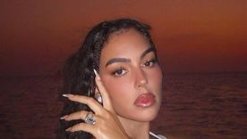 Georgina Rodríguez encantadora.