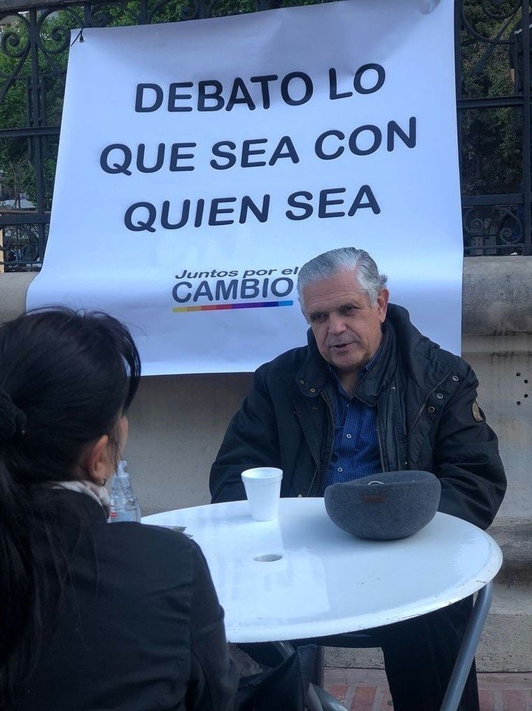 Ricardo López Murphy se sumó a la curiosa campaña de Juntos por el Cambio.