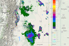 las zonas de mendoza en donde se desato la tormenta