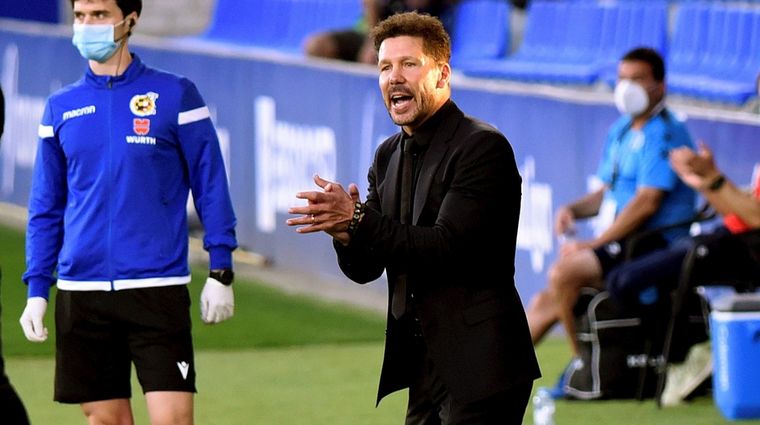 El Cholo contará por tres años más con su hijo en el club. Foto: EFE