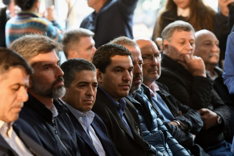 Ulpiano Suarez, Walther Marcolini, Juan Manuel Ojeda, Héctor Ruiz, Marcelino Iglesias, Daniel Orozco y Miguel Ronco. Foto: ALF PONCE MERCADO / MDZ