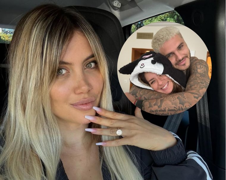 Aunque parecía algo inverosímil, Wanda Nara y Mauro Icardi viajaron a Turquía con 1 día de diferencia. Foto: Instagram @wanda_nara @sangrejaponesa.