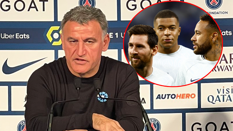 Galtier pidió que algún integrante del PSG se consagre en el Mundial de Qatar 2022.