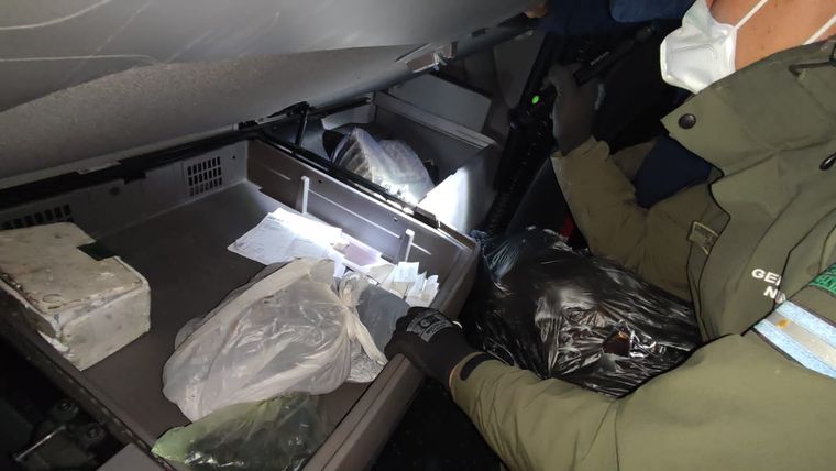 El cargamento no fue declarado