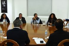 La reunión de Gabinete de este lunes Foto: Prensa Gobierno de Mendoza