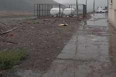 por mal tiempo, cerraron el paso cristo redentor