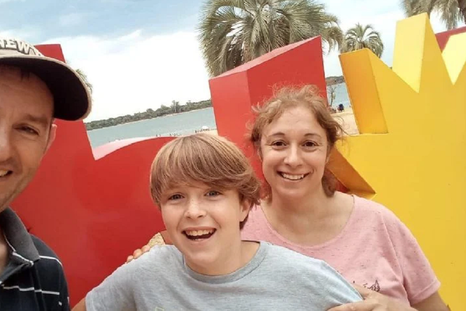 Diego Reddy, Ignacio Reddy y María Eugenia Suárez, víctimas del triple crimen de Chascomús Foto: Archivo MDZ