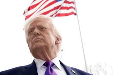 Donald Trump consiguió un alto el fuego entre Estados Unidos e Irán. Foto Efe