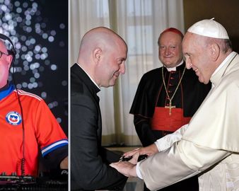 El sacerdote llega a buenos Aires.