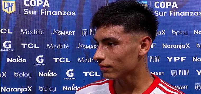 El delantero habló tras la victoria de su equipo.