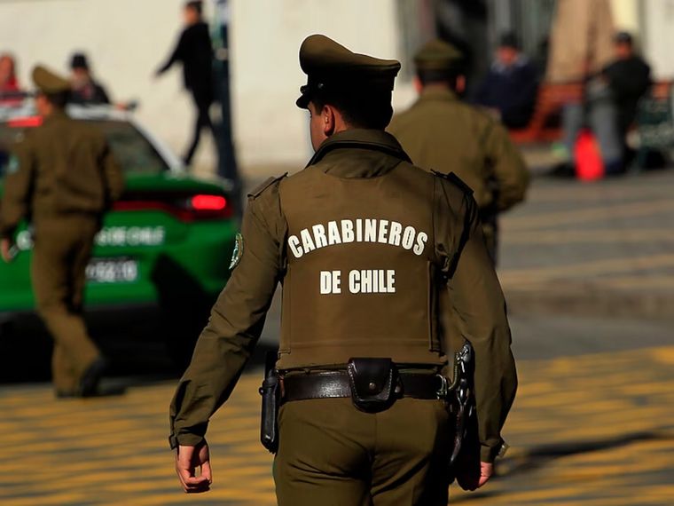 Carabineros llevaron a cabo el operativo que terminó con la detención de los mendocinos (foto ilustrativa)