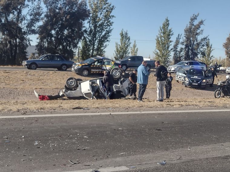 Las imágenes del choque Foto: Federico Lagiglia/ MDZ