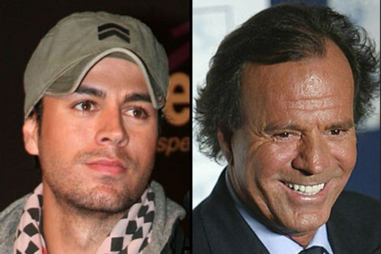 Julio Iglesias Julio Iglesias y su hijo Enrique Iglesias Foto: People en español