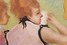 El elogio del maquillaje atribuido a  Edgar Degas Foto: Gentileza
