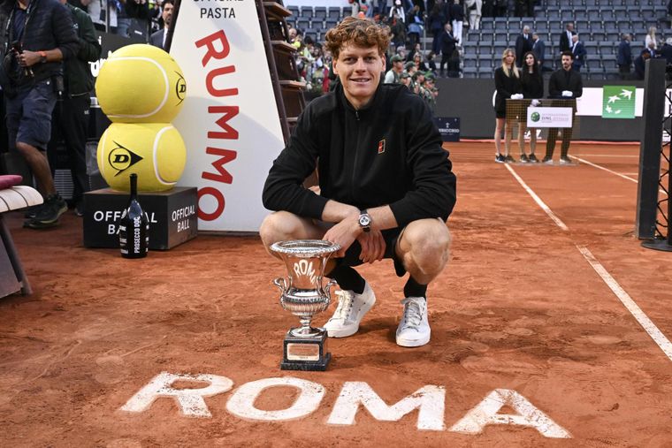 Sinner conquistó Roma.