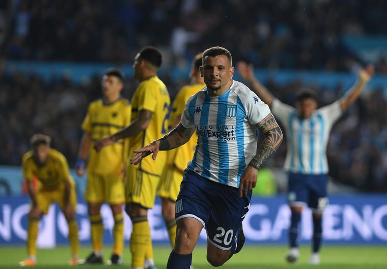 EL mediocampista fue la figura del encuentro ante el Xeneize. Foto: Télam