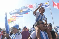 Cada vez más argentinos se ilusionan con viajar a Qatar para ver a al selección Foto: Telam