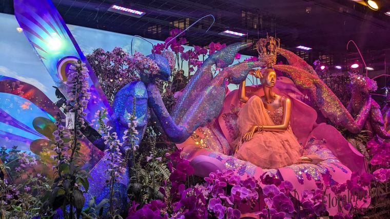 FLOWER SHOW: Vidriera para la famosa tienda MACY’S, New York. FLOWER SHOW: Vidriera para la famosa tienda MACY’S, New York.