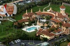 La casa de Trump donde hallaron los documentos. Foto: MansiónIdeas.