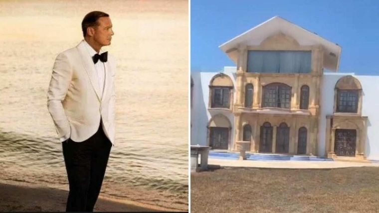 Filtran imágenes de la histórica casa del cantante en total estado de abandono