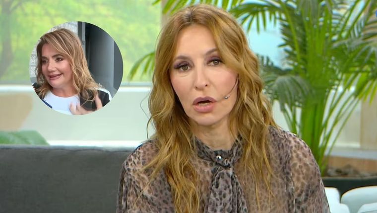 Georgina tuvo que intervenir tras la discusión. Foto: Capturas de pantalla Telefe/ El Trece