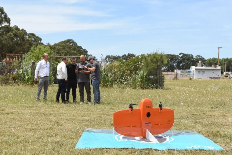 ARBA presento el sistema M2 que combina drones e IA en un operativo de fiscalización catastral en Mar Chiquita