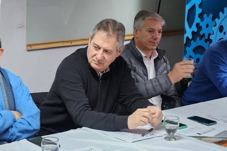 Celso Jaque, Omar Félix y Alejandro Molero. Foto: Prensa Municipalidad de San Rafael