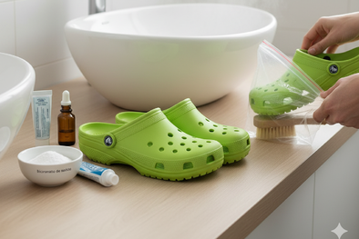 MDZol | limpieza crocs