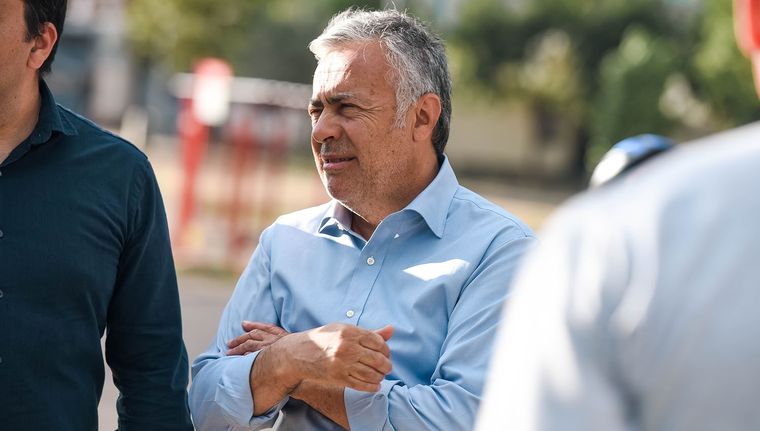 Alfredo Cornejo participó de la reunión virtual con Francos y Caputo Foto: Santiago Tagua/MDZ