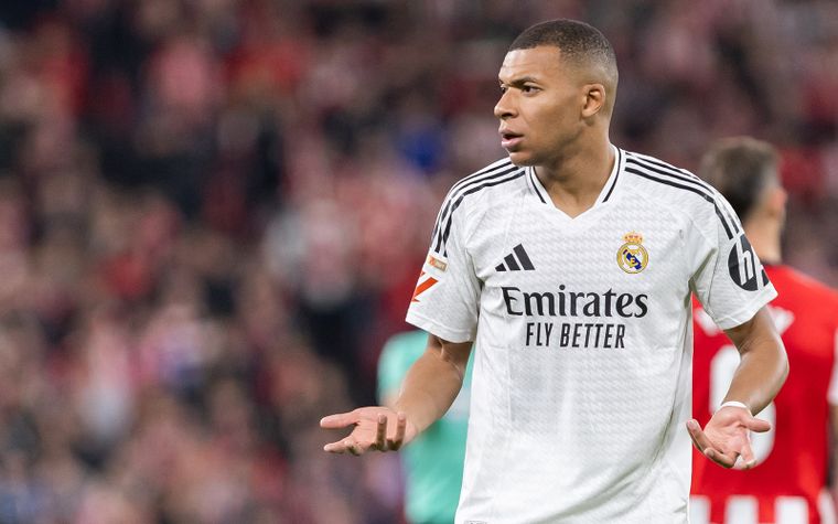 Kylian Mbappé, actualmente futbolista del Real Madrid