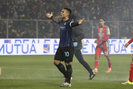 Lautaro Martínez anotó en el triunfo del Inter. Lautaro Martínez anotó en el triunfo del Inter.
