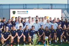 Boca y un pícaro tuit antes de la final con Racing. Foto: Boca Juniors