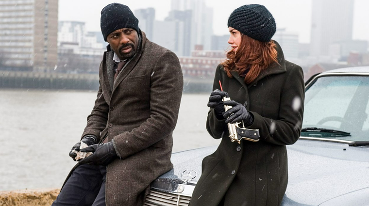 Idris Elba y Ruth Wilson en la primera temporada de Luther. Idris Elba y Ruth Wilson en la primera temporada de Luther.