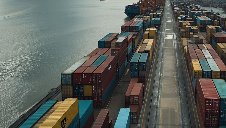 El comercio exterior está a la espera del correcto funcionamiento del SEDI Foto: Imagen generada con Midjourney