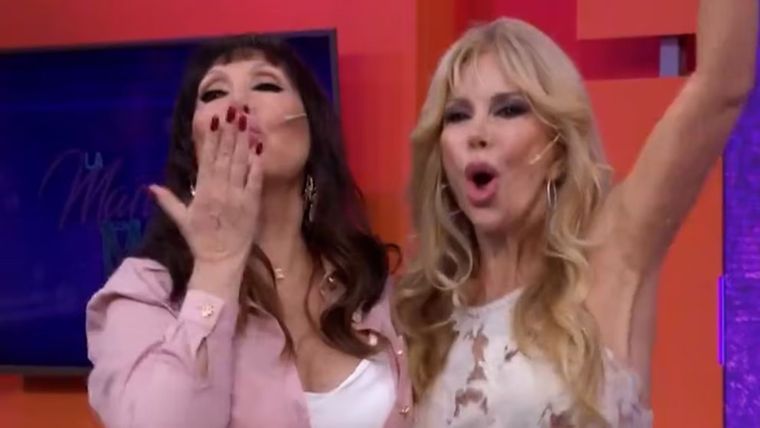 La conductora tuvo a Graciela Alfano como invitada. La conductora tuvo a Graciela Alfano como invitada.