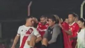 La grave lesión que sufrió el Kun Agüero en el Senior de Independiente. La grave lesión que sufrió el Kun Agüero en el Senior de Independiente.