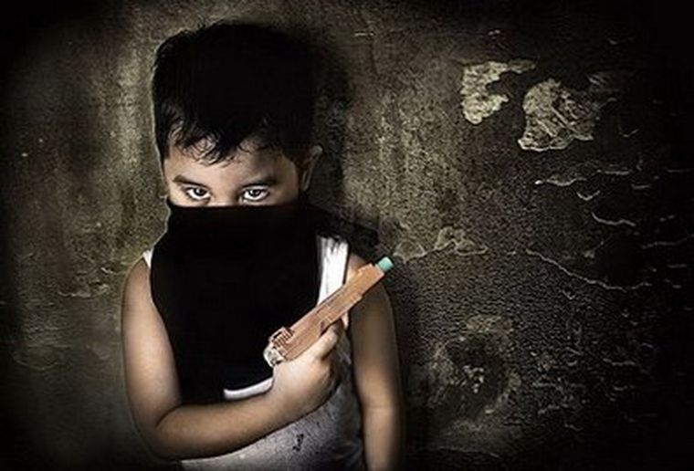 El arma estaba cargada con cuatro proyectiles.