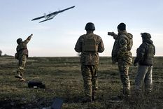 Ucrania sigue lanzando drones hacia Rusia. Foto: Ap.