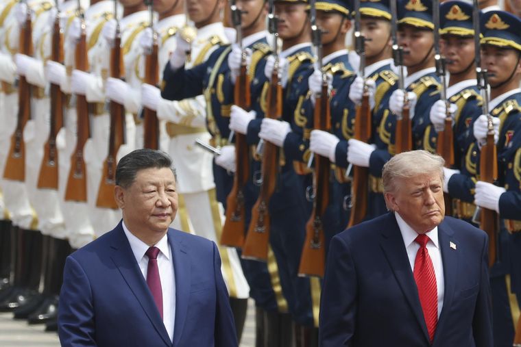 Donald Trump terminó una primera jornada con varias solicitudes chinas.