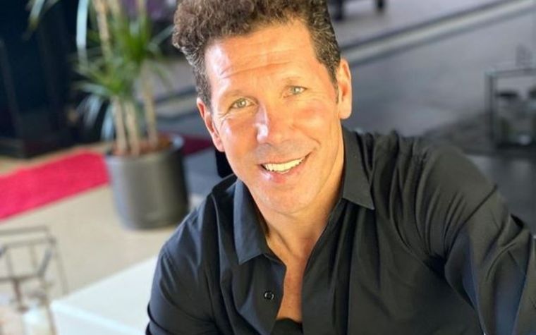 Papá orgulloso El ex jugador de la Selección armó un buen equipo