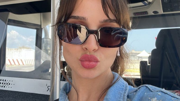 Brenda Asnicar En Roma Foto: @basnicar