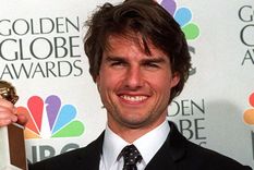 Cruise, recibiendo uno de sus Globos de Oro. Foto: SputnikNews.