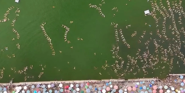 Miramar de Ansenuza fue escenario este fin de semana de un ambicioso intento por romper un récord mundial que quedó a pasos de concretarse.&nbsp;